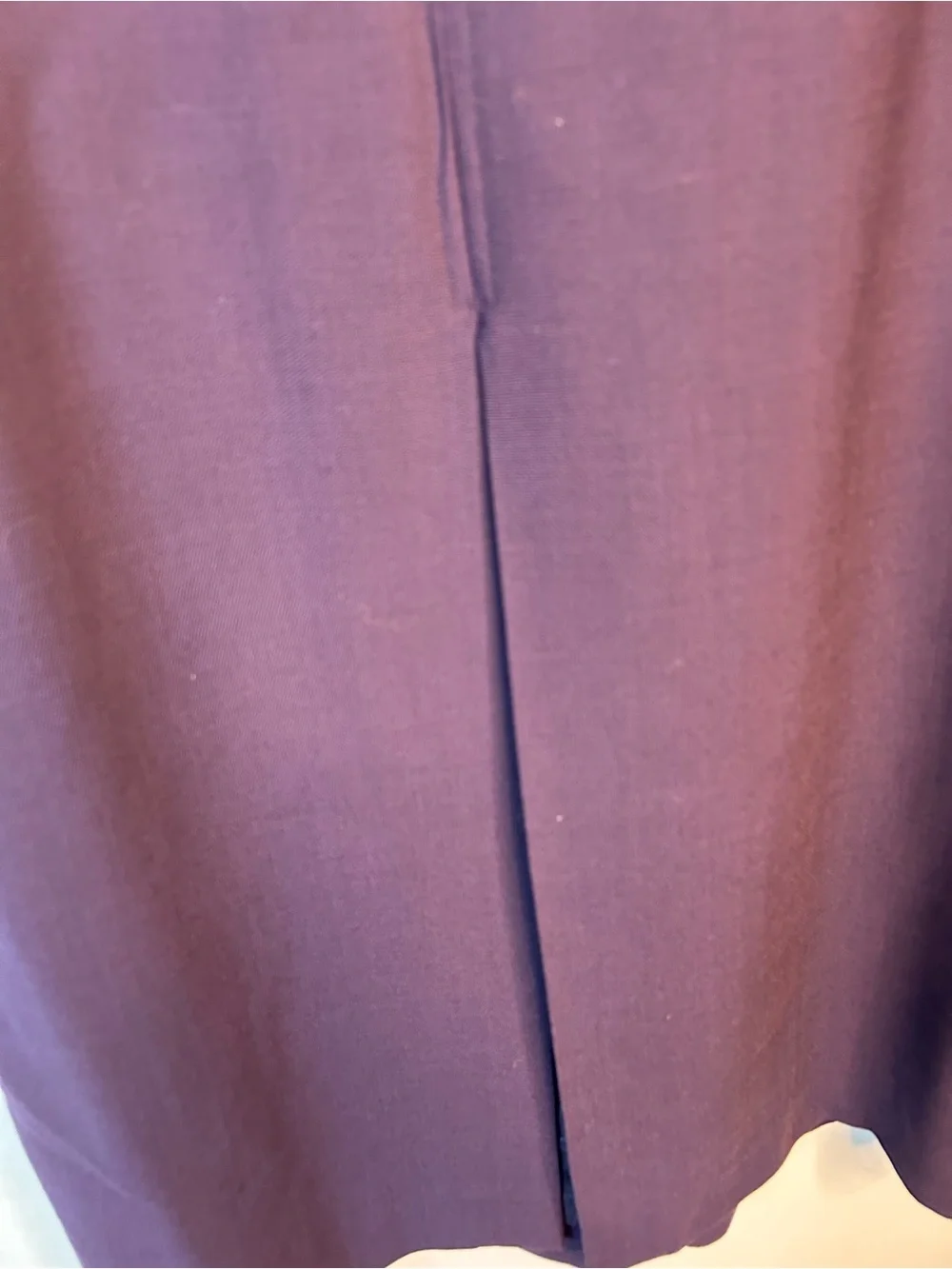 KGR Women’s Size 12 Straight Skirt Wool Purple Office Professional 90